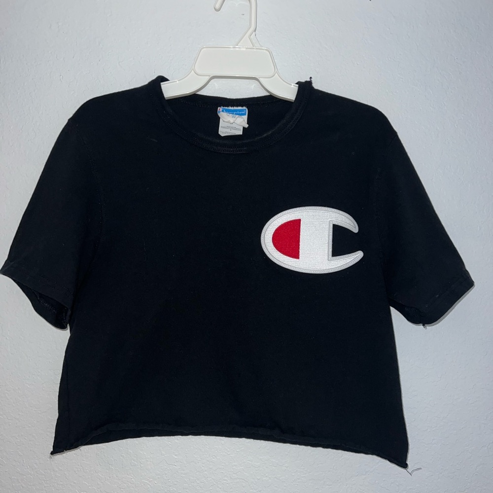 Champion cropped tee